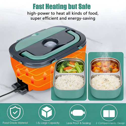 Electric heated lunch - electric, box