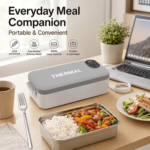 Cordless electric heated lunch - heated,