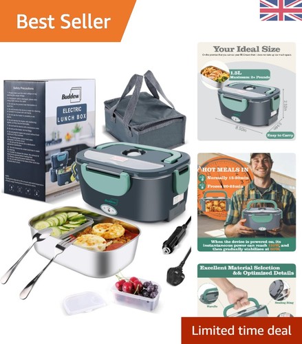 Self heating lunch box - box,