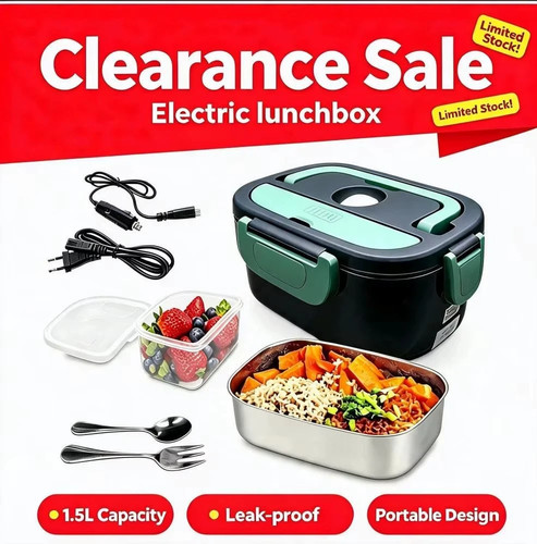 Heated lunch box - lunch,