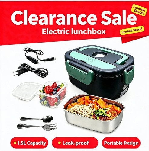 Electric lunch box - 1.5l,