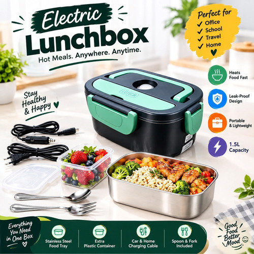 Electric lunch box - 1.5l,