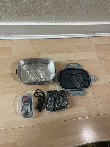 Electric heated lunch box - heated,