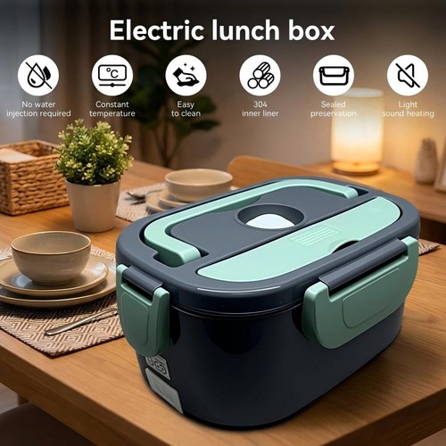 Heated lunch box 100w electric - heated,