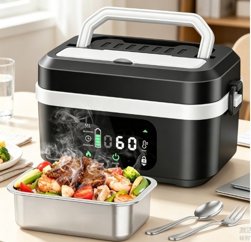 Heated lunch box - heated,