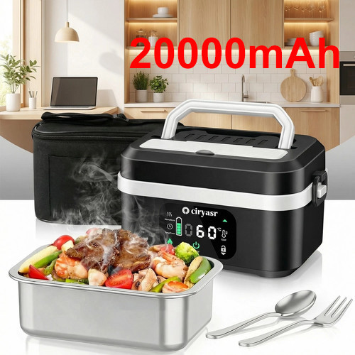 Heated lunch box electric heat - electric,