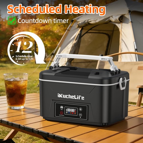 Heated lunch box - box, 1.2l&20000mah