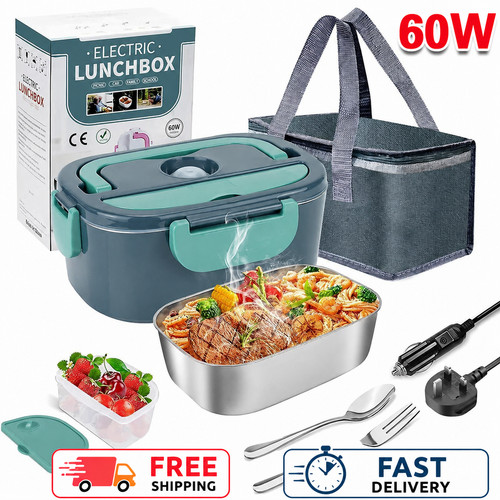 100w heated lunch box - heated, electric